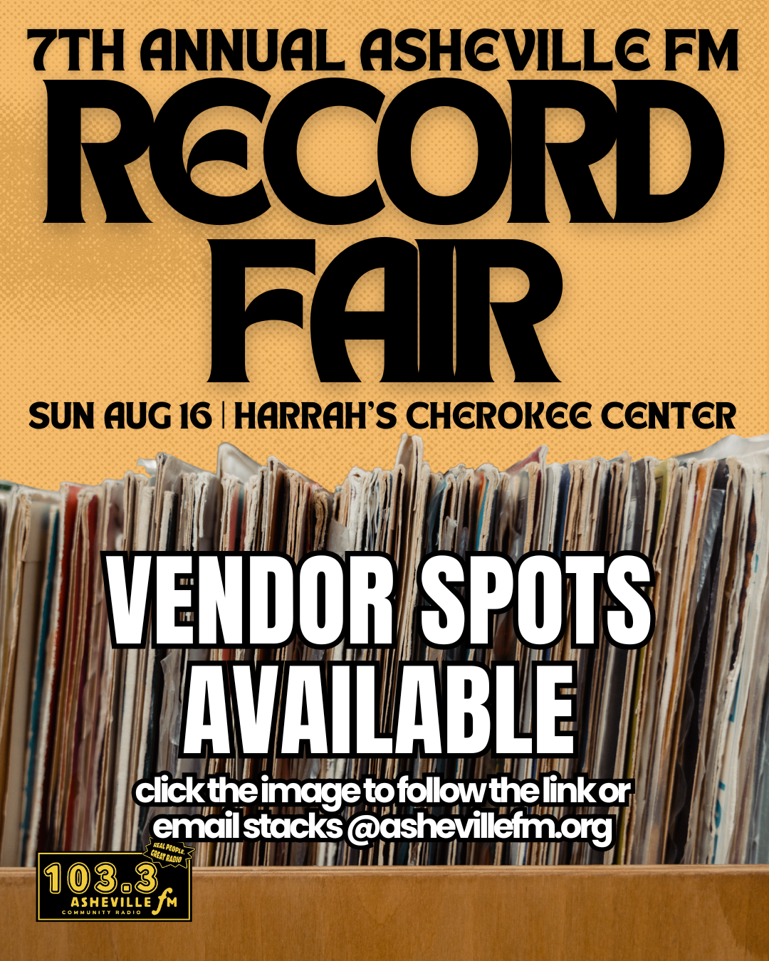 2026 Record Fair Vendor Info